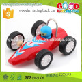 2015 Wholesale Wooden Racing Back Car Kids Jouets artisanaux en bois